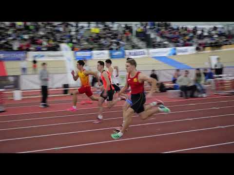 Anton Kosem (SLO) 60 m Boys U18 7.07 1st Place National Champioships Novo mesto 2024