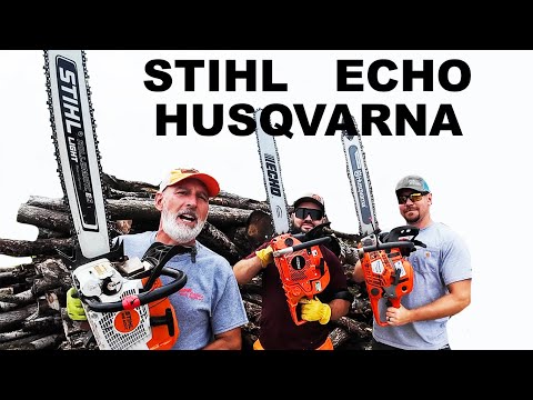 STIHL MS400i vs. ECHO CS620P vs. HUSQVARNA 562XP MARK II
