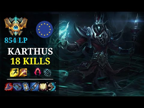 Karthus Jungle vs Udyr - 18 kills - Murthh - EUW Challenger (854 LP)