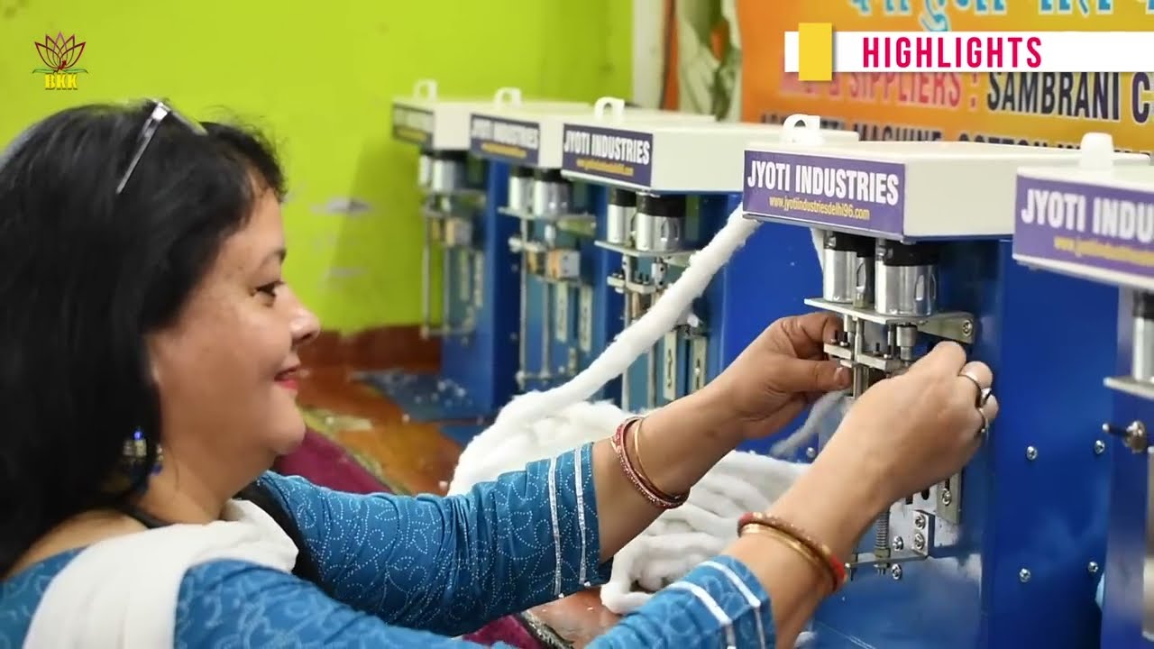 Cotton wicks machine se रूई बत्ती बनाकर हर महीने एक लाख रूपये कमायें 😍 🔥 Small Business Ideas 2022!