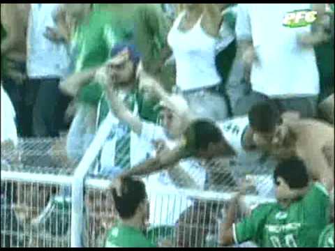 Gol de Caique - Derby 20/06/09 - Narração de Carlos Batista - Planeta Guarani