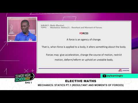 SHS 1 - Elective Maths -  Statistics - Part 1