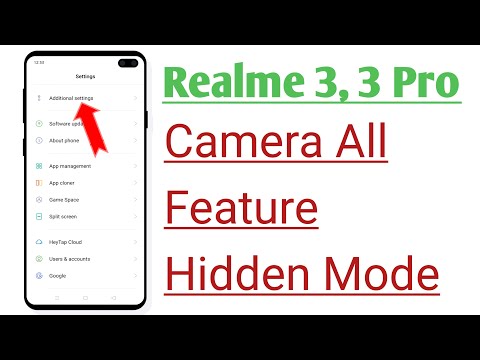 Realme 3, 3 Pro Camera All Features Hidden Mode Enable, DSLR, Slow Motion, Super Pano