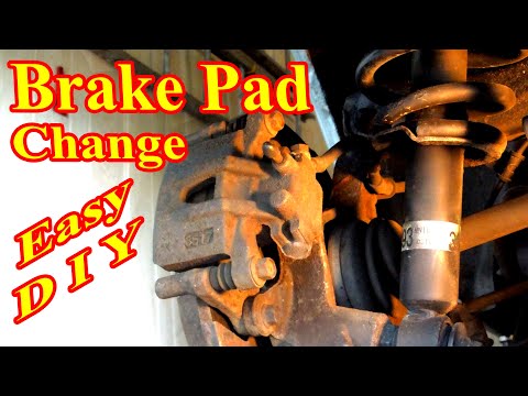 Brake Pads Change Rear Mitsubishi Endeavor DIY