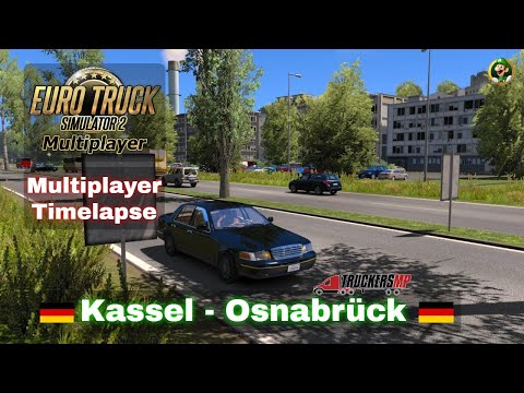ETS2 - Multiplayer Timelapse (Kassel - Osnabrück)