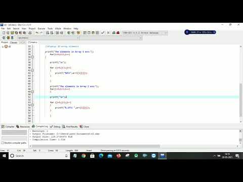 Compile and Run Time Initialization of arrays||#cprogrammingtutorial#cprogrammingforbeginners