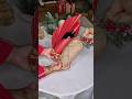How To Wrap A Bottle Of Wine For Christmas #christmas #wrapping #wrappinggifts #shorts