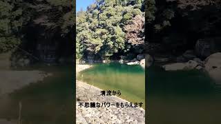 【宮崎】北郷町の蜂の巣公園の川が美しすぎた#SHORTS