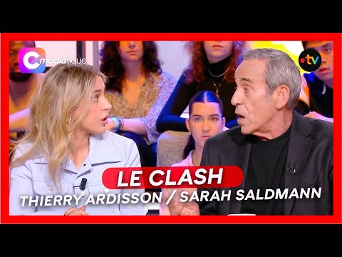 Tensions rise between Thierry Ardisson and Sarah Saldmann