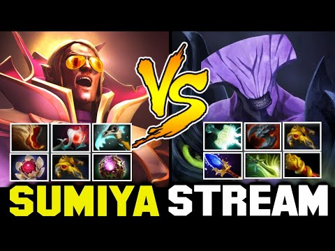 SUPER Try Hard mode vs Scepter Build Faceless Void | Sumiya Invoker Stream Moment #1632