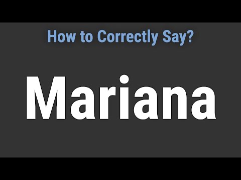 How to Pronounce Name Mariana (Correctly!)