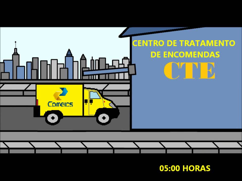#LOGISTICA ANIMADA DOS CORREIOS