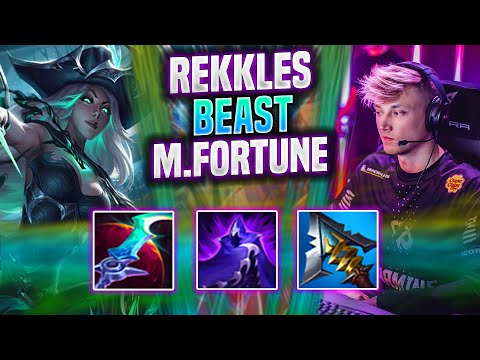 REKKLES IS A BEAST WITH MISS FORTUNE! - KC Rekkles Plays Miss Fortune ADC vs Ezreal! | Season 2022