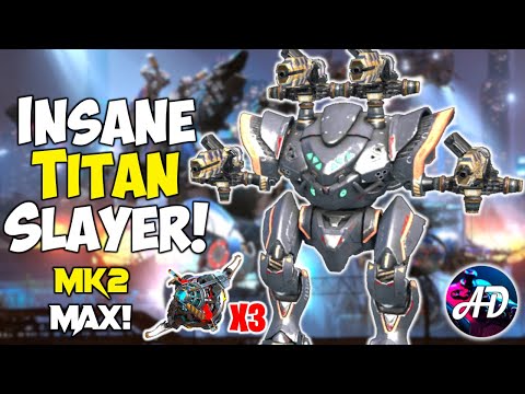 INSANE SILVERBIRD SPECTRE WASP Smashing Through TITANS! - War Robots REMASTERED Mk2 WR Gameplay