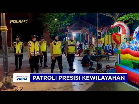 POLWAN POLRES MADIUN GELAR PATROLI PRESISI KEWILAYAHAN