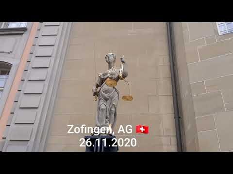 a small beautiful city, Zofingen, AG, Switzerland