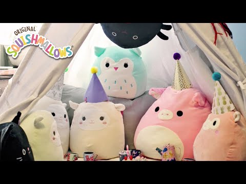 SQUISHMALLOWS Pliušinis žaislas - Aligatorius: Mopes, 30 cm video
