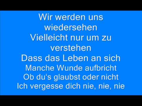 Selig - Wir werden uns wiedersehen Lyrics