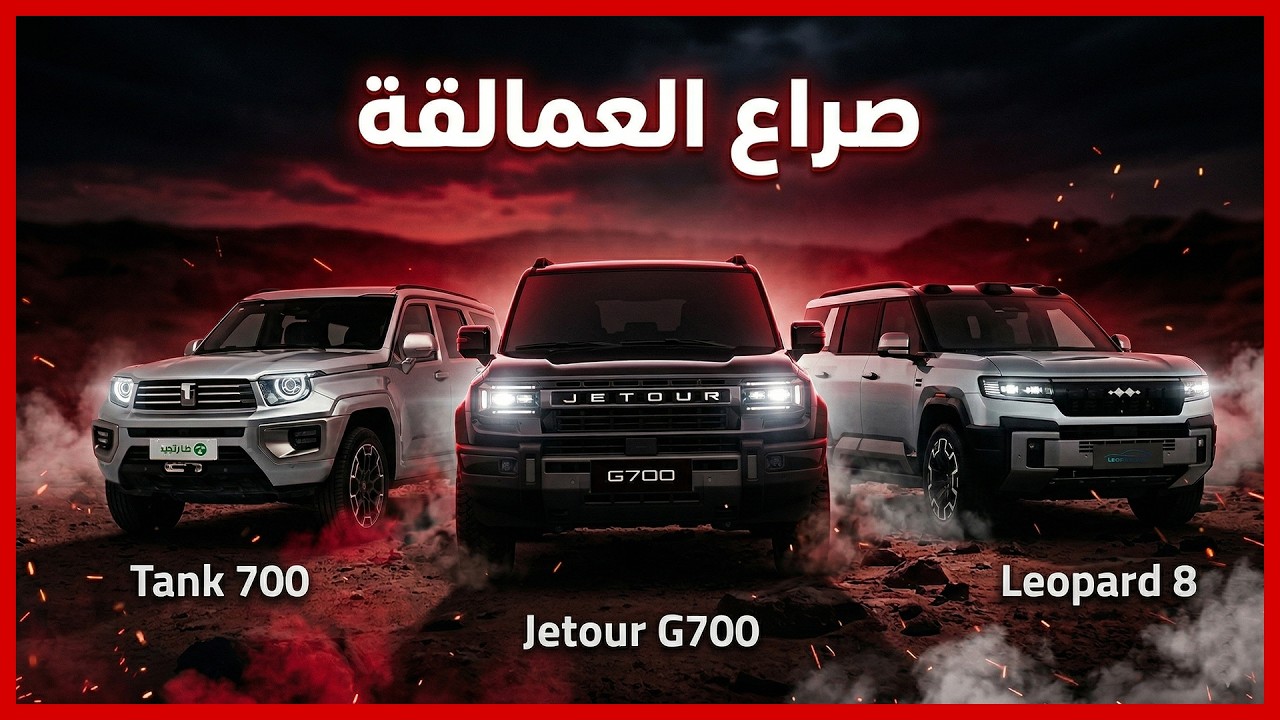 صراع العمالقة الصينين : تانك ٧٠٠ و جيتور جي ٧٠٠ و بي واي دي ليوبارد ٨