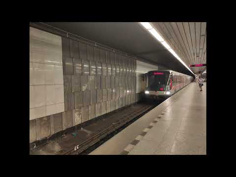 Metro C v Úseku Pražského Povstání - Nádraží Holešovice (Audio)