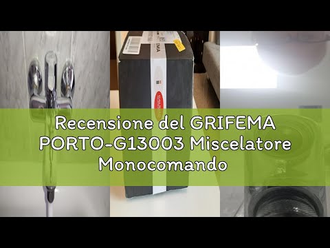 Recensione del GRIFEMA PORTO-G13003 Miscelatore Monocomando Esterno per Vasca/Doccia (G1/2 Pollici)