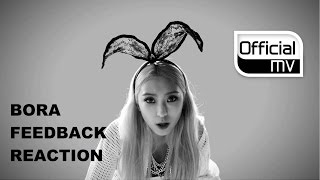 [4LadsReact] Kisum(키썸), LilCham(릴샴), Jace(제이스), Bora(보라) (SISTAR), Adoonga(아둥가) _ Feedback(피드백) MV