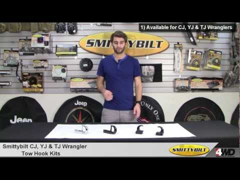 4WD - Smittybilt Tow Hooks for Jeep Wrangler