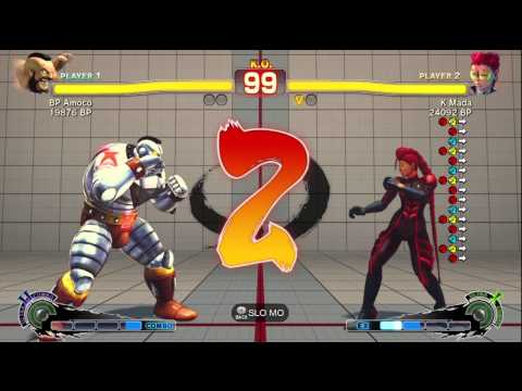 PJS Latif [Viper] vs BP Amoco [Zangief] SSF4 Ranked Matches - Xbox Live - TRUE-HD