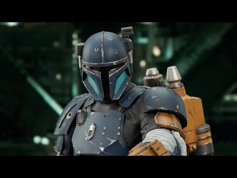 The last stand of Paz Vizsla (The Mandalorian)