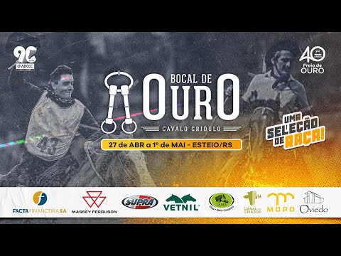 Bocal de Ouro 2022 - Andaduras, Figura, VSP, Esbarradas - Machos - Tarde (sexta-feira) - 29/04/2022