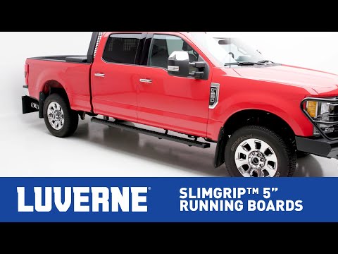 SlimGrip 5" Running Boards on F-250 Super Duty