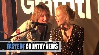 Keith Urban Singing with Nicole Kidman is Totally Adorable
