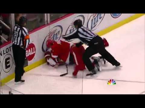 Abdelkader vs Yandle fight - NHL NBC Sports Feed