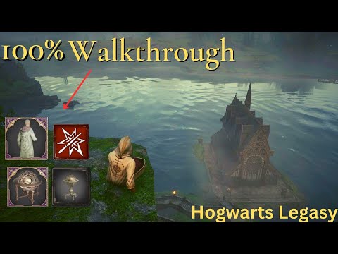 Hogwarts Legacy 100% Walkthrough ( Plat Trophy ) Part 4 ps5 gameplay