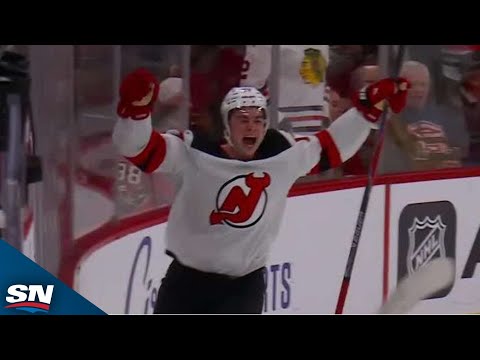 Devils' Simon Nemec Notches First NHL Hat Trick In Heroic Style