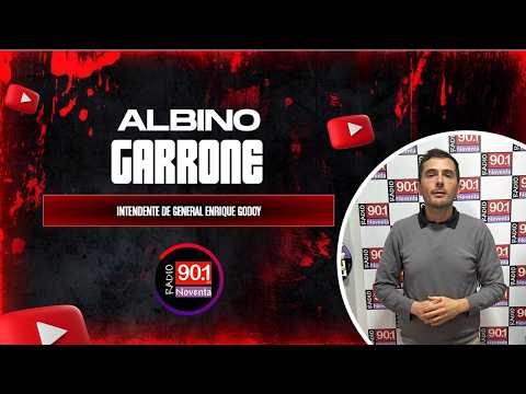 ALBINO GARRONE - INTENDENTE DE GENERAL ENRIQUE GODOY