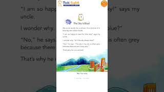 STORY 1 : THE SKY IS BLUE! - ONE STORY A DAY