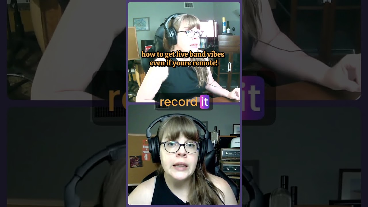 live band vibes... remotely?