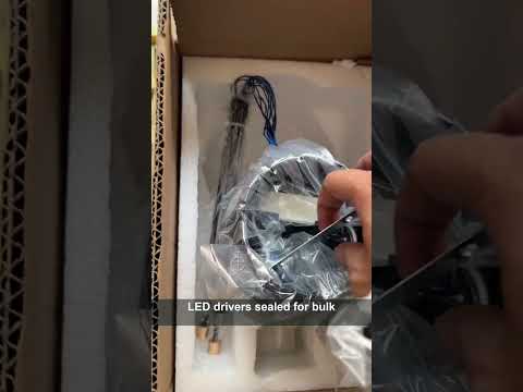 Custom Lighting Factory Bulk Packaging Workflow