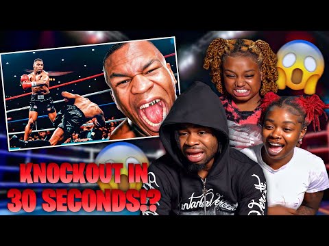 Mike Tyson - All Knockouts of the Legendary Boxer | REACTION