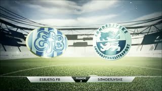 preview picture of video 'Highlights: Esbjerg FB 1 - 1 SønderjyskE (2014.07.27)'
