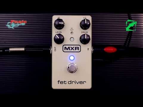 MXR Fet Driver - demo, reamping test