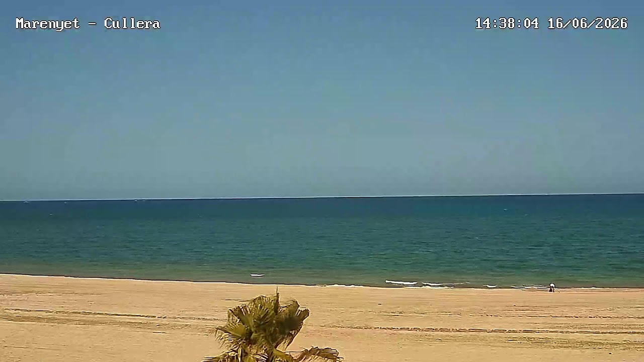 Live webcam view of Marenyet Beach View, Cullera
