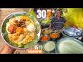 1000 People Everyday BRAHMAPUR Highest Selling Breakfast 15 Items In One Plate 30 Street Food