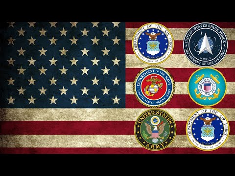 United States Military Branch Anthems (With Lyrics)