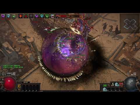 [POE 3.13] 95lv Ele Stone Golem Super low budget Build / 9sirus