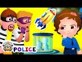 ChuChu TV Police Saving the Moon Rocks - A Space Adventure Episode - Fun Stories for Children