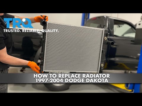 How To Replace Radiator 1997-04 Dodge Dakota