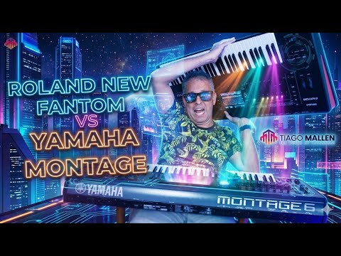 ROLAND NEW FANTOM VS YAMAHA MONTAGE .(TEST SOUNDS) by TIAGO MALLEN