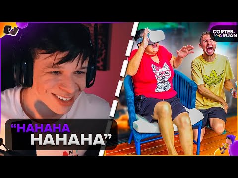 ARUAN REAGE: ELA QUASE TEVE UM TRECO E QUIS PARAR (RENAN FIORINI) - Cortes do Aruan